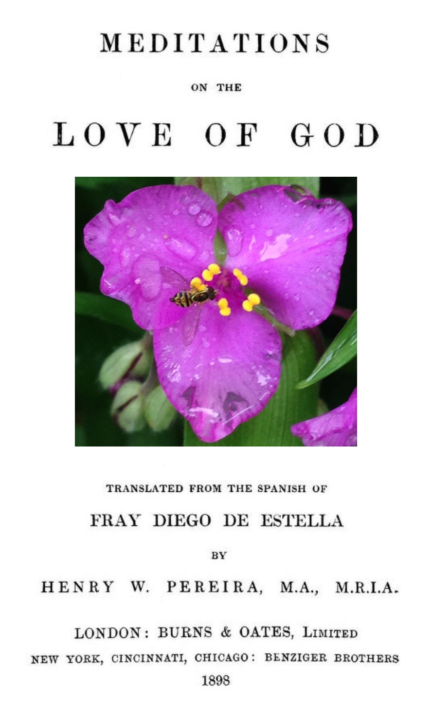 Meditations on the Love of God by Diego de Estella transl. by Henrw W. Pereira