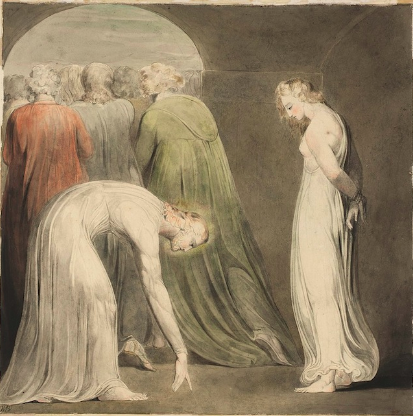 The Woman Taken in Adultery, William Blake